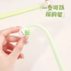 Cute lucky clover teething pen, gel pen, student stationery, healing, cute and fun, stress-relieving writing companion Specification image